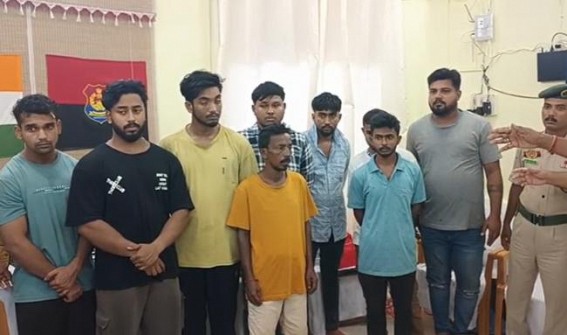 13 Men Arrested in Connection with various Disturbing Incidents happened in Agartala during Durga puja
