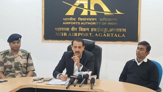 MBB Airport Director held a press meet. TIWN Pic Dec 10