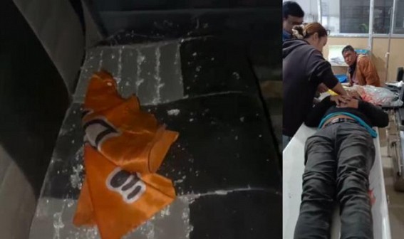 Clash Erupted Between BJP and Tipra Motha over BJP Party Office Construction in Hejamara: BJP Leaders' Cars Vandalized 