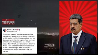BREAKING NEWS: Venezuela's President Captured and Flown Out of the Country by US Forces