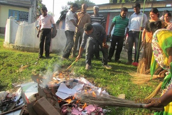 Cleanness drive in SDM Sonamura office as part of Swachha Bharat Abhijan Cleanness drive in SDM Sonamura office as part of Swachha Bharat Abhijan