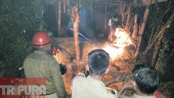 Fire broke out at Kalyanpur Fire broke out at Kalyanpur