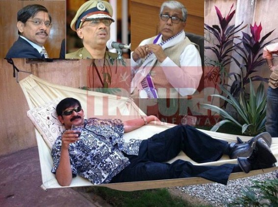 Suspended Tripura IPS officer Joydeep Nayak arrested in Uttar Pradesh : 23 yrs CPI-M rule turned State poorest, dark economy : Nagraj, Ayyangar, Joydeep Nayak symbolize massive looting, rampant corruption Suspended Tripura IPS officer Joydeep Nayak arrested in Uttar Pradesh : 23 yrs CPI-M rule turned State poorest, dark economy : Nagraj, Ayyangar, Joydeep Nayak symbolize massive looting, rampant corruption