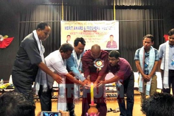 Merit award and fresher’s meet for 2016 held at Sabroom Merit award and fresher’s meet for 2016 held at Sabroom