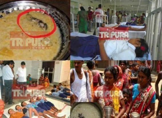 Massive embezzlement with Central MDM scheme deprives Tripura’s poor students : Corruption, unhygienic mid-day meal circulation hit Tripura Education system Massive embezzlement with Central MDM scheme deprives Tripura’s poor students : Corruption, unhygienic mid-day meal circulation hit Tripura Education system