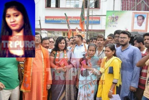 23 days of minor girl Susmita Debbarma's kidnapping-case, but Police in slumber in rescue operation as ‘Police / Political leaders feel that the 16 yrs girl eloped with 30 yrs CPI-M leader’s brother’ !!! 23 days of minor girl Susmita Debbarma's kidnapping-case, but Police in slumber in rescue operation as ‘Police / Political leaders feel that the 16 yrs girl eloped with 30 yrs CPI-M leader’s brother’ !!!