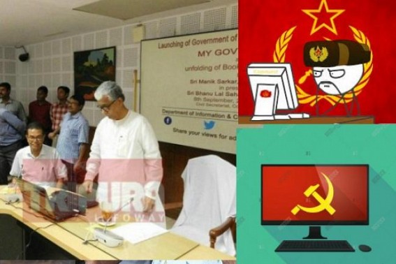CPI-M’s dependence on USA ! shameless party finally switched to America owned Facebook to save ‘Clean Image’ of India’s most corrupt CM Manik Sarkar ! CPI-M’s dependence on USA ! shameless party finally switched to America owned Facebook to save ‘Clean Image’ of India’s most corrupt CM Manik Sarkar !