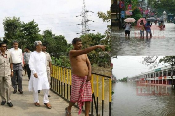 Tripura Govt's FB account since 4 days of inauguration gave only 1 Update : ‘CM visits Border areas to find our drainage-solution’ that was followed by Massive Flood on next day at Agartala ! Tripura Govt's FB account since 4 days of inauguration gave only 1 Update : ‘CM visits Border areas to find our drainage-solution’ that was followed by Massive Flood on next day at Agartala !
