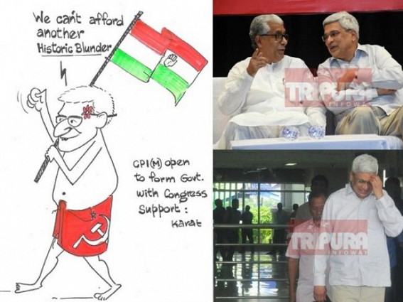 Prakash Karat signals for CPI-M's alliance with Congress !!! 'Since Pre-Independence our paths were different but Mission was same', says Karat Prakash Karat signals for CPI-M's alliance with Congress !!! 'Since Pre-Independence our paths were different but Mission was same', says Karat