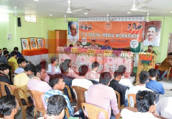 BJP youths conduct IT & Social Media Workshop BJP youths conduct IT & Social Media Workshop