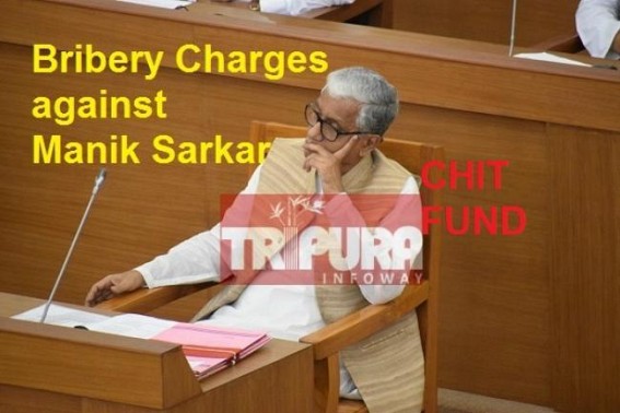 Chief Minister Manik Sarkar’s Image Punctured by Opposition MLA Ratan Lal Nath, charged Sarkar for building new flat at In-law's house with Chit Fund money Chief Minister Manik Sarkar’s Image Punctured by Opposition MLA Ratan Lal Nath, charged Sarkar for building new flat at In-law's house with Chit Fund money