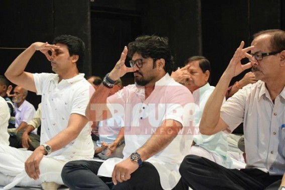 Indian politicians must follow Yoga-therapy : Babul Supriyo Indian politicians must follow Yoga-therapy : Babul Supriyo