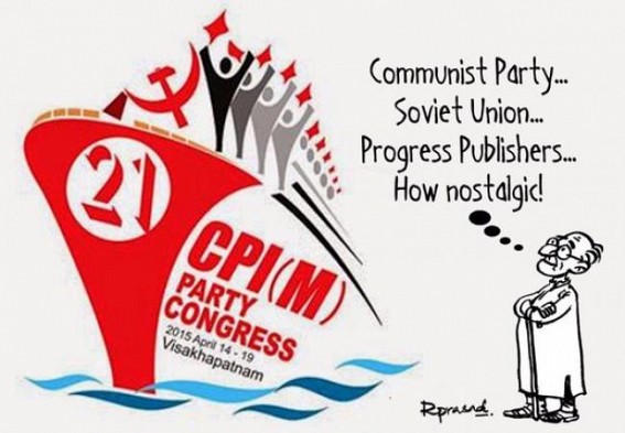 Anti-Nationalist label hits CPI-M Anti-Nationalist label hits CPI-M