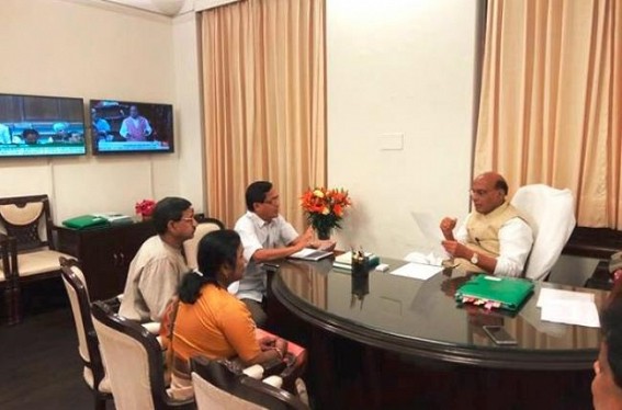 Anti-national CPI-M’s MP Jiten Chaudhury’s Tribal Politics continue at the cost of BSF’s national duty : Union Home Minister Rajnath Singh rubbishes Jiten’s complaint for arrest, BSF higher-ups to investigate firing on 3 Tribal cattle smugglers Anti-national CPI-M’s MP Jiten Chaudhury’s Tribal Politics continue at the cost of BSF’s national duty : Union Home Minister Rajnath Singh rubbishes Jiten’s complaint for arrest, BSF higher-ups to investigate firing on 3 Tribal cattle smugglers