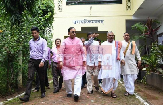 Human Resource Development Minister for state arrives Tripura Human Resource Development Minister for state arrives Tripura