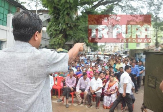 ‘BJP-IPFT misused Centre’s power, fooled State Govt Employees with bundles of LIES, FAKE promises in Pre-Election Vision Document’ : GMP ‘BJP-IPFT misused Centre’s power, fooled State Govt Employees with bundles of LIES, FAKE promises in Pre-Election Vision Document’ : GMP