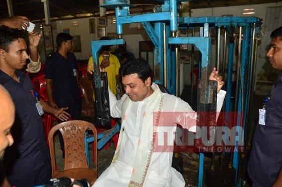 'Leave addiction, better you focus on gym, body building' : CM tells Youths 'Leave addiction, better you focus on gym, body building' : CM tells Youths