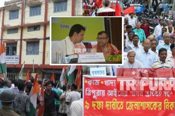 Non-BJP parties not getting Police Permission for Rallies, Protest in Tripura : Legal actions continue against opposition leaders for holding unpermitted rallies Non-BJP parties not getting Police Permission for Rallies, Protest in Tripura : Legal actions continue against opposition leaders for holding unpermitted rallies