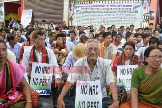 Tripura tribal party demands 'inner permit' for ADC Tripura tribal party demands 'inner permit' for ADC