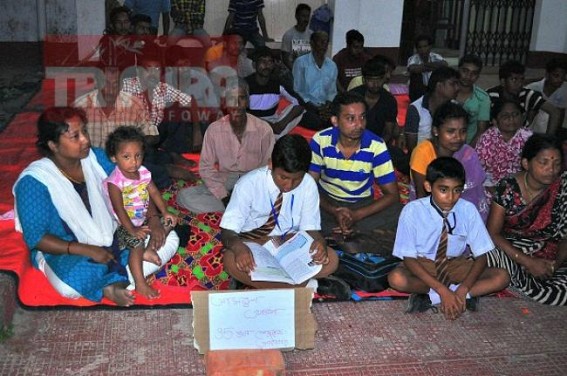 Tripura’s WORST Era under Biplab Empire !!! Terminated Forest Dept Employees in ‘Hunger Strike till Death’ with full family,Kids for two days, not a single Minister visited Tripura’s WORST Era under Biplab Empire !!! Terminated Forest Dept Employees in ‘Hunger Strike till Death’ with full family,Kids for two days, not a single Minister visited