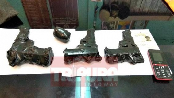 Arms smuggler arrested in North Tripura Arms smuggler arrested in North Tripura
