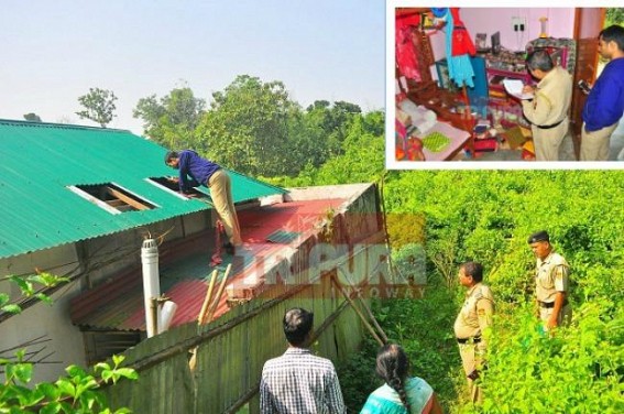 Daring theft in a house in capital city : Family members accuse local gangs, allege Police's lackluster attitude Daring theft in a house in capital city : Family members accuse local gangs, allege Police's lackluster attitude