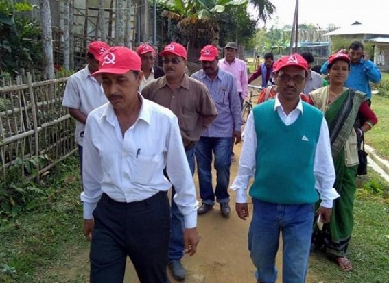 Door to door campaigning begins for Tripura Municipal poll Door to door campaigning begins for Tripura Municipal poll