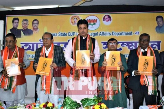 MGNREGA mandays not signs of development : Biplab Deb MGNREGA mandays not signs of development : Biplab Deb
