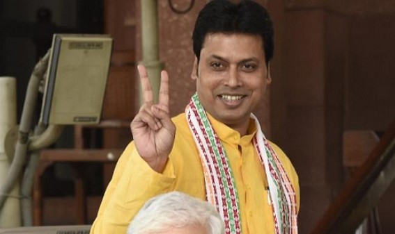 Tripura CM misuses Govt Helicopters for personal use, attends MLA son’s wedding Tripura CM misuses Govt Helicopters for personal use, attends MLA son’s wedding