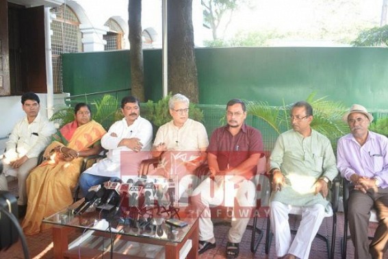 IPFT, BJP reunited, blamed CPI-M IPFT, BJP reunited, blamed CPI-M