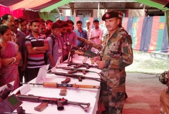 Motivational Lecture & Weapon Display by Assam Rifles Motivational Lecture & Weapon Display by Assam Rifles