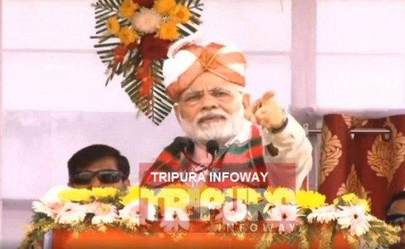 â€˜Before asking reasons of unemployment from Modi, ask your own Govt in Tripuraâ€™ : Modi tells CPI-M