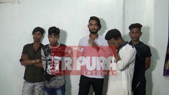 Police rescue Gang-raped minor girl from kidnappers : 5 kidnappers arrested with 3 theft bikes Police rescue Gang-raped minor girl from kidnappers : 5 kidnappers arrested with 3 theft bikes