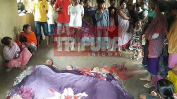 Mud-houses' collapse kills four in Tripura Mud-houses' collapse kills four in Tripura
