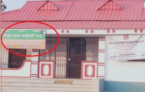 Tripura Rajya Karmachari Sangha illegally occupied assets created under MP-LADS fund : MP Jitendra Chaudhury asks for ‘Restoration’ Tripura Rajya Karmachari Sangha illegally occupied assets created under MP-LADS fund : MP Jitendra Chaudhury asks for ‘Restoration’