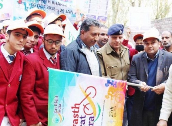 Swasth Bharat Yatra to culminate today at Delhi Swasth Bharat Yatra to culminate today at Delhi