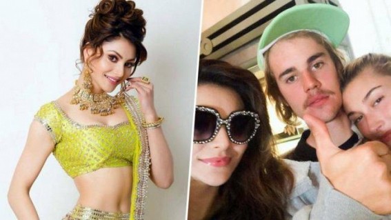 Urvashi Rautela's fan moment with Justin Bieber Urvashi Rautela's fan moment with Justin Bieber