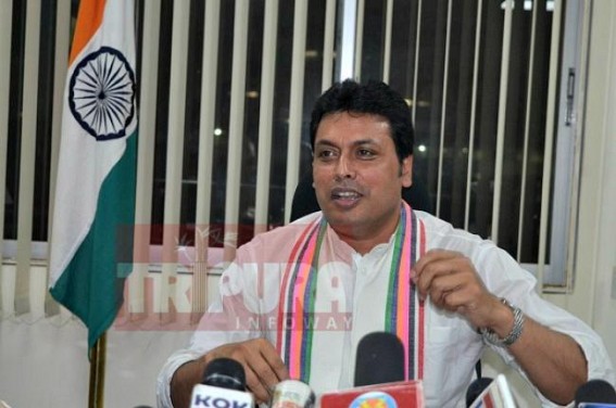 Tripura again burdened with ‘Zero deficit Budget’ ! Biplab Deb claims ‘High Tax Collection is Biggest Achievement of BJP Govt' : Tripura's unemployment spikes highest to 30.9% under BJP rule Tripura again burdened with ‘Zero deficit Budget’ ! Biplab Deb claims ‘High Tax Collection is Biggest Achievement of BJP Govt' : Tripura's unemployment spikes highest to 30.9% under BJP rule
