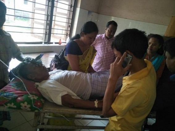 Severely beaten, hospitalized 75 yrs old CPI-M leader yet in unconscious condition after 48 hrs Severely beaten, hospitalized 75 yrs old CPI-M leader yet in unconscious condition after 48 hrs