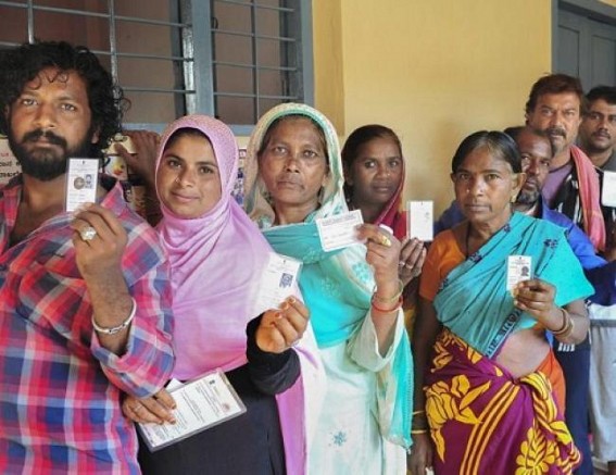 Voting begins in J&K's two Lok Sabha seats Voting begins in J&K's two Lok Sabha seats