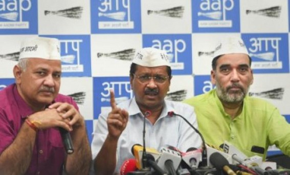 Rahul, Priyanka not campaigning in places where Cong has direct fight with BJP: Kejriwal Rahul, Priyanka not campaigning in places where Cong has direct fight with BJP: Kejriwal