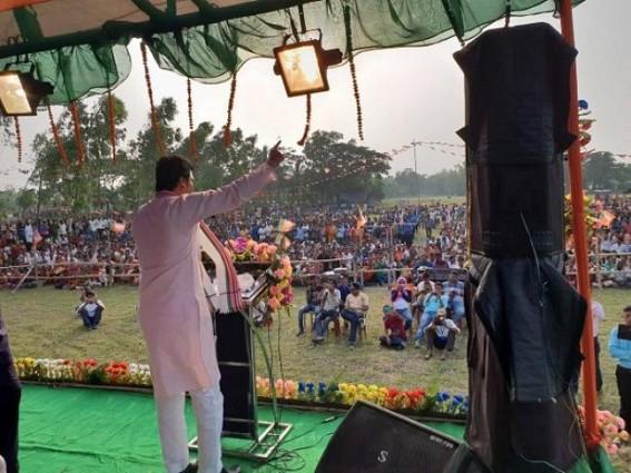 Biplab Deb tells Bengal voters, ‘Tripura’s 1.70 lakhs farmers benefited by Rs. 6000’s farmer scheme’ Biplab Deb tells Bengal voters, ‘Tripura’s 1.70 lakhs farmers benefited by Rs. 6000’s farmer scheme’