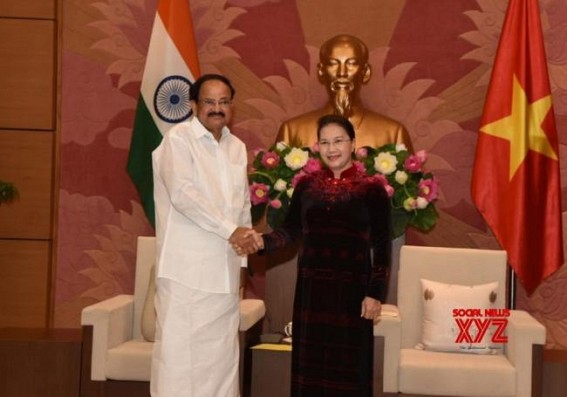 VP Naidu meets Chairwoman of Vietnam's National Assembly in Hanoi VP Naidu meets Chairwoman of Vietnam's National Assembly in Hanoi