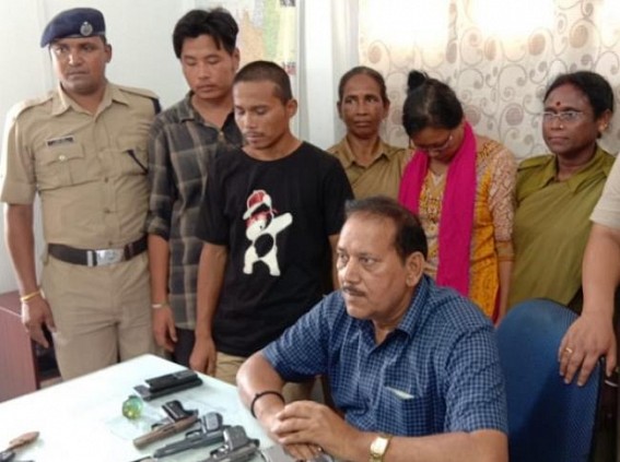 3 arrested while importing pistols in Tripura via Deoghar-Agartala Express 3 arrested while importing pistols in Tripura via Deoghar-Agartala Express