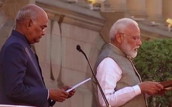 'Honoured to serve India' : PM Modi 'Honoured to serve India' : PM Modi
