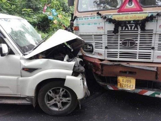 Increasing road accidents in Tripura, 2 critical Increasing road accidents in Tripura, 2 critical