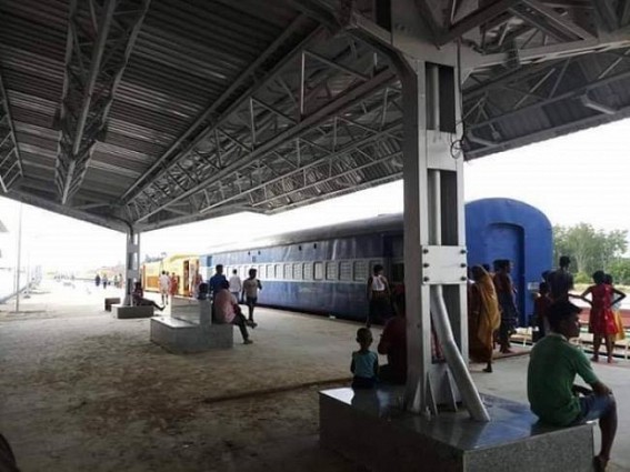 Public Excitement brewing over Agartala-Sabroom formal train service Public Excitement brewing over Agartala-Sabroom formal train service