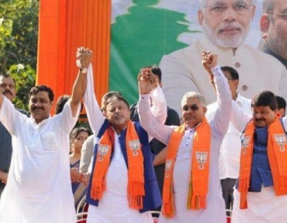 BJP leader for 'UP model' to tackle crime in Bengal BJP leader for 'UP model' to tackle crime in Bengal