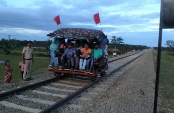 Belonia-Sabroom railway connectivity soon, CRS inspection remained successful Belonia-Sabroom railway connectivity soon, CRS inspection remained successful