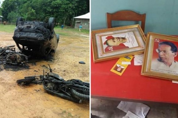 Violent Clashes hits Tripura Panchayat Election again, Opposition Parties facing violent attacks in submitting nominations : Public expressed ‘Frustrations’ on new ‘BJP Poll violence Culture’ Violent Clashes hits Tripura Panchayat Election again, Opposition Parties facing violent attacks in submitting nominations : Public expressed ‘Frustrations’ on new ‘BJP Poll violence Culture’